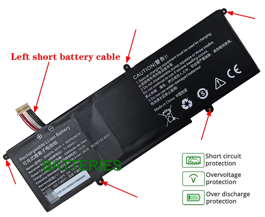 Images For CHUWI COREBOOK X PRO CWI536 Battery